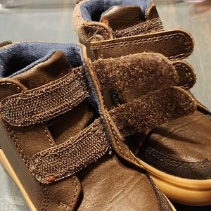 Cat and Jack Leather Booties toddler size 6